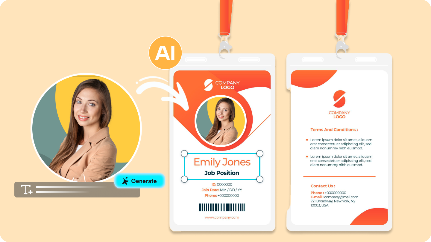 employee id card maker online