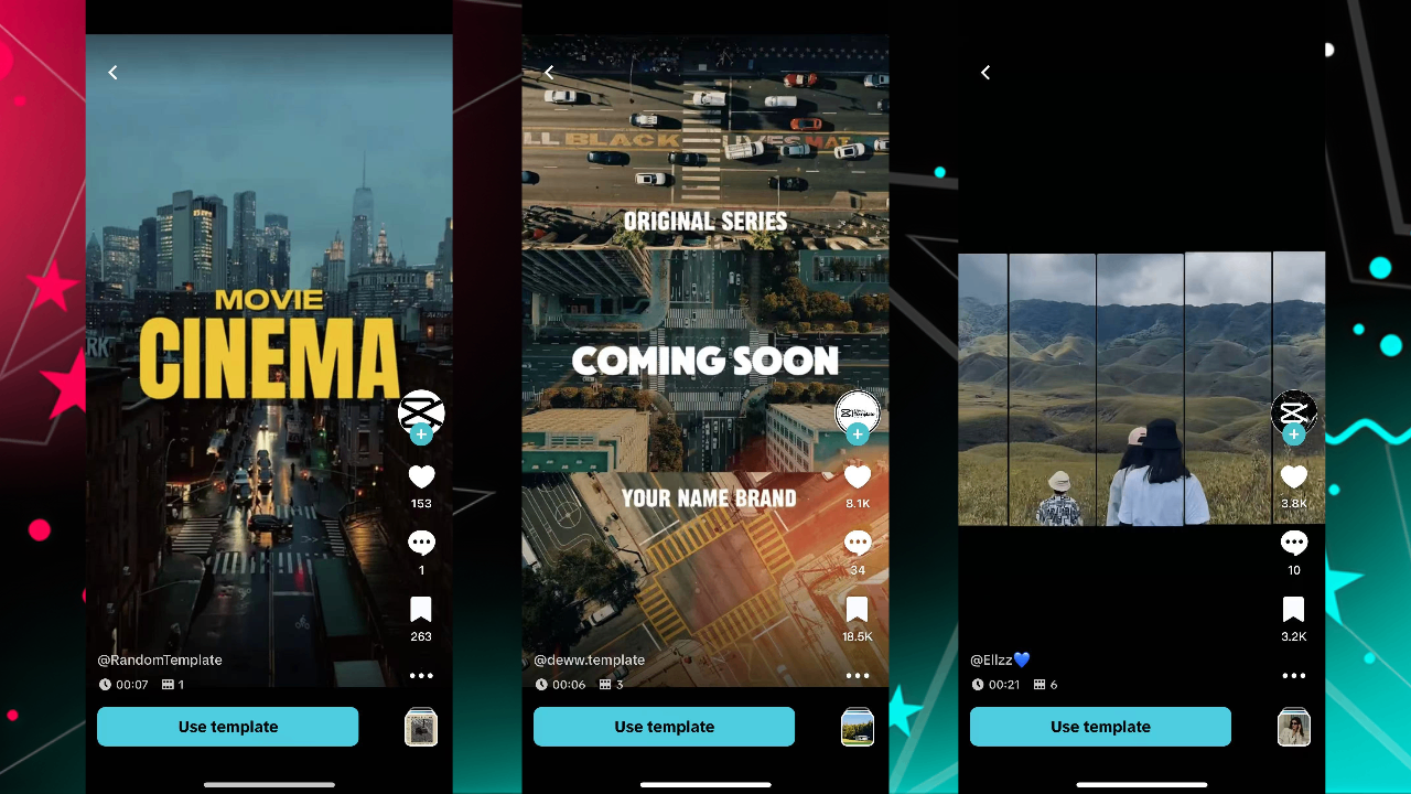 電影感 vlog 開場模版