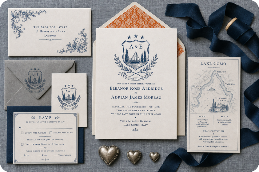 Projete emblemas familiares prontos para impressão