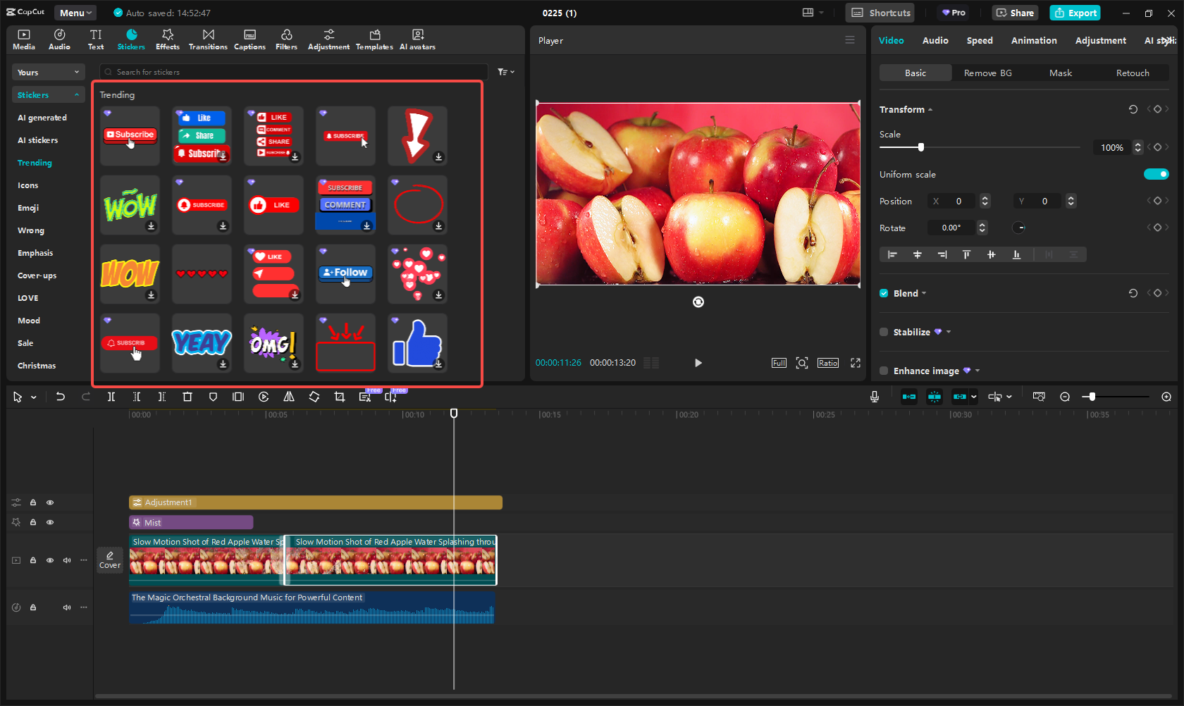 Add CTA buttons to the video
