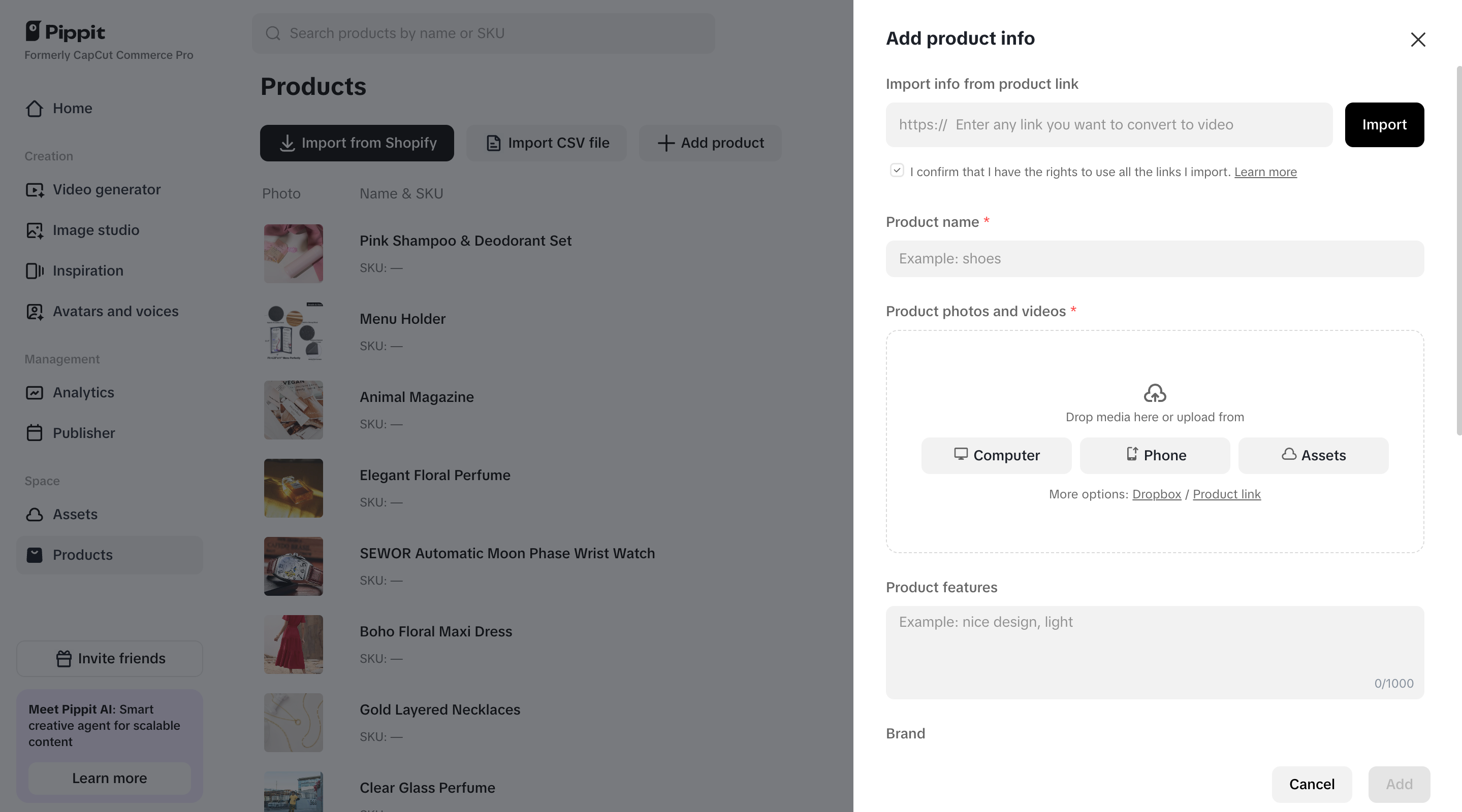Integração perfeita de eCommerce