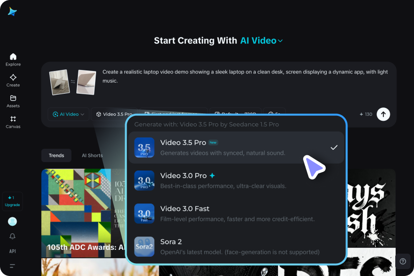  Setați modelul și generați
