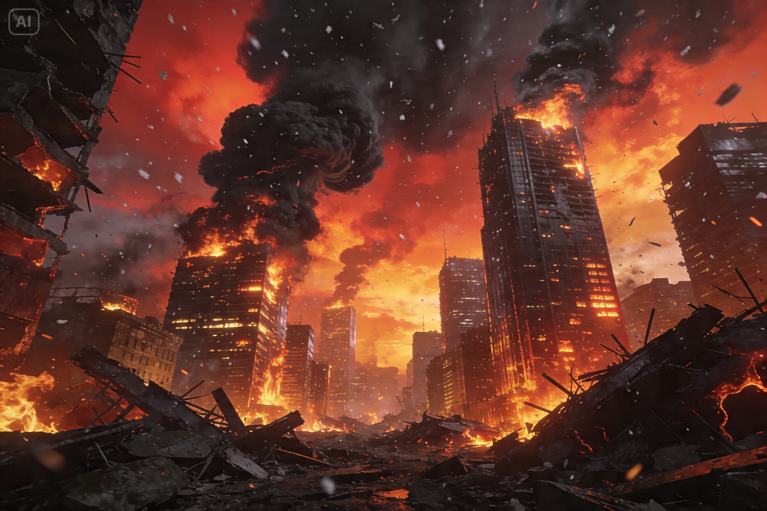 World on fire
