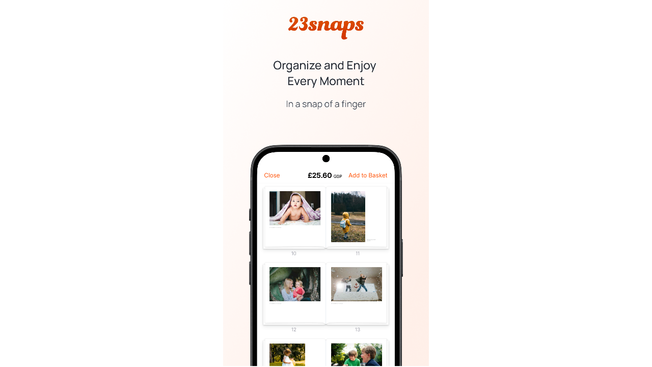 23snaps — сервіс для створення фотоальбомів