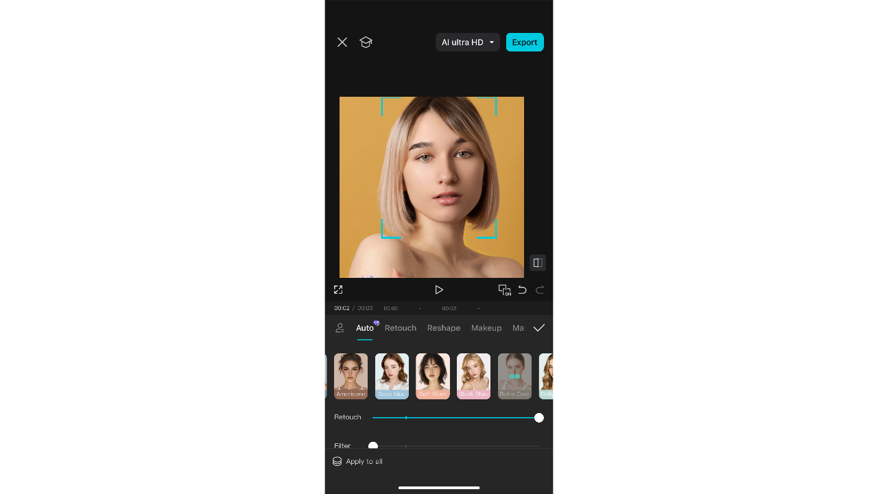 Personalizza ed Esporta
