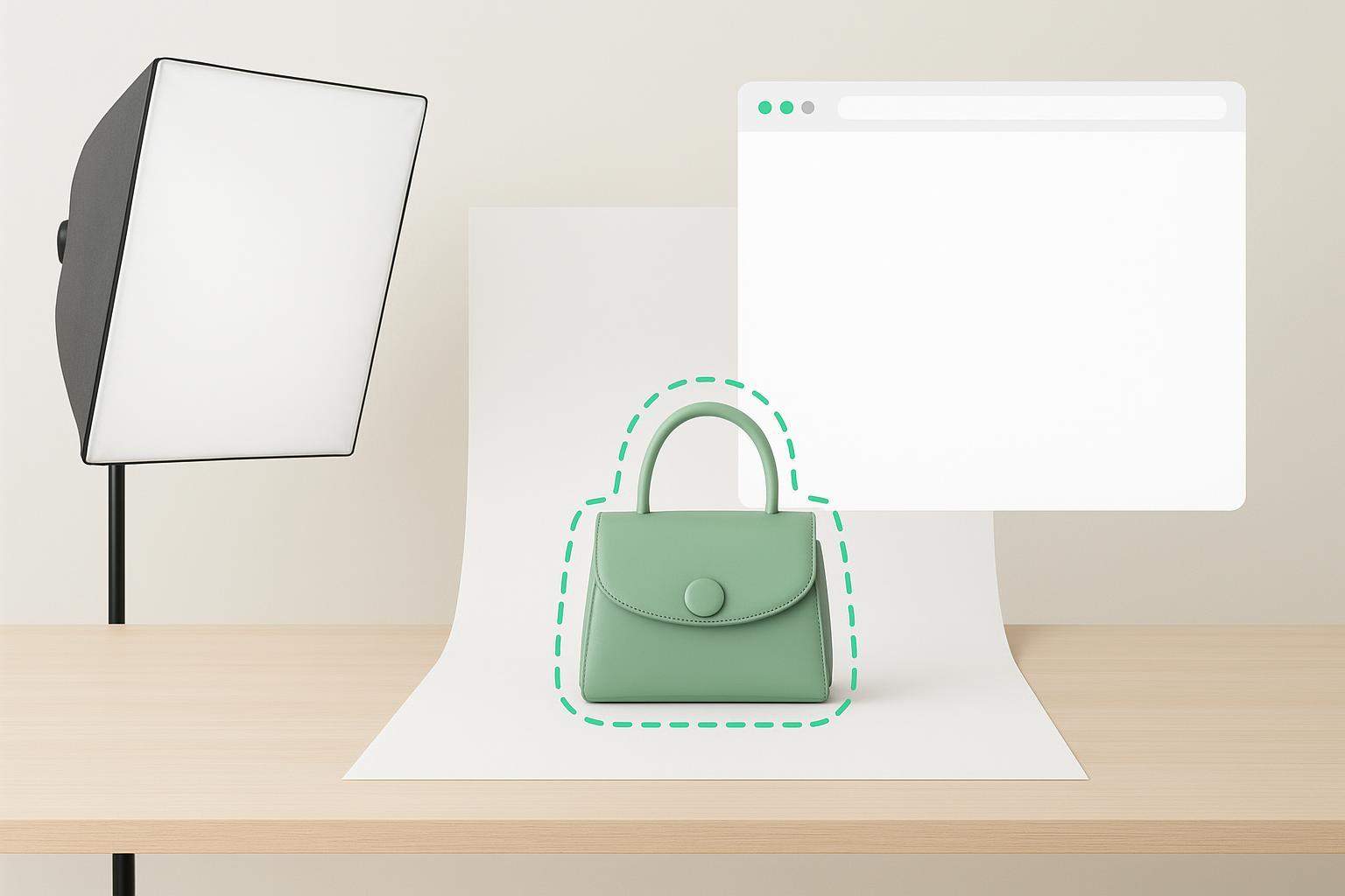 Minimal product photo cutout cover image for removing image backgrounds for Facebook Marketplace listings