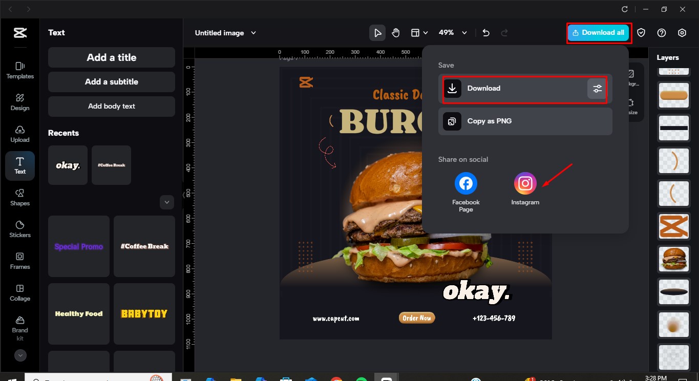 Vie Instagram-viestit