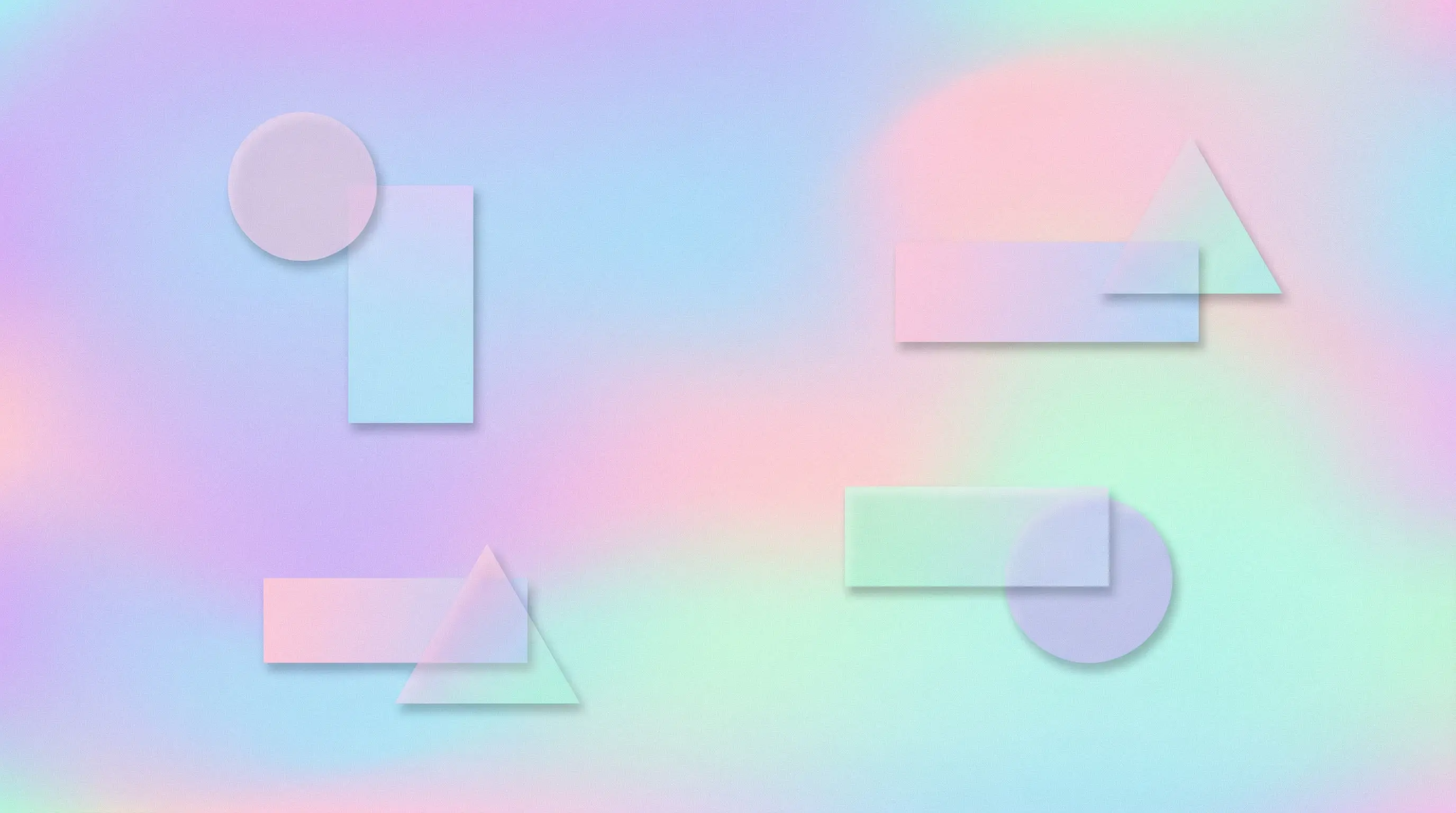 Cena de vaporwave pastel suave com uma estátua