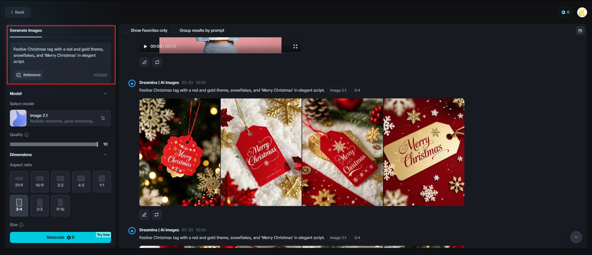 Mga tag ng regalo sa Pasko