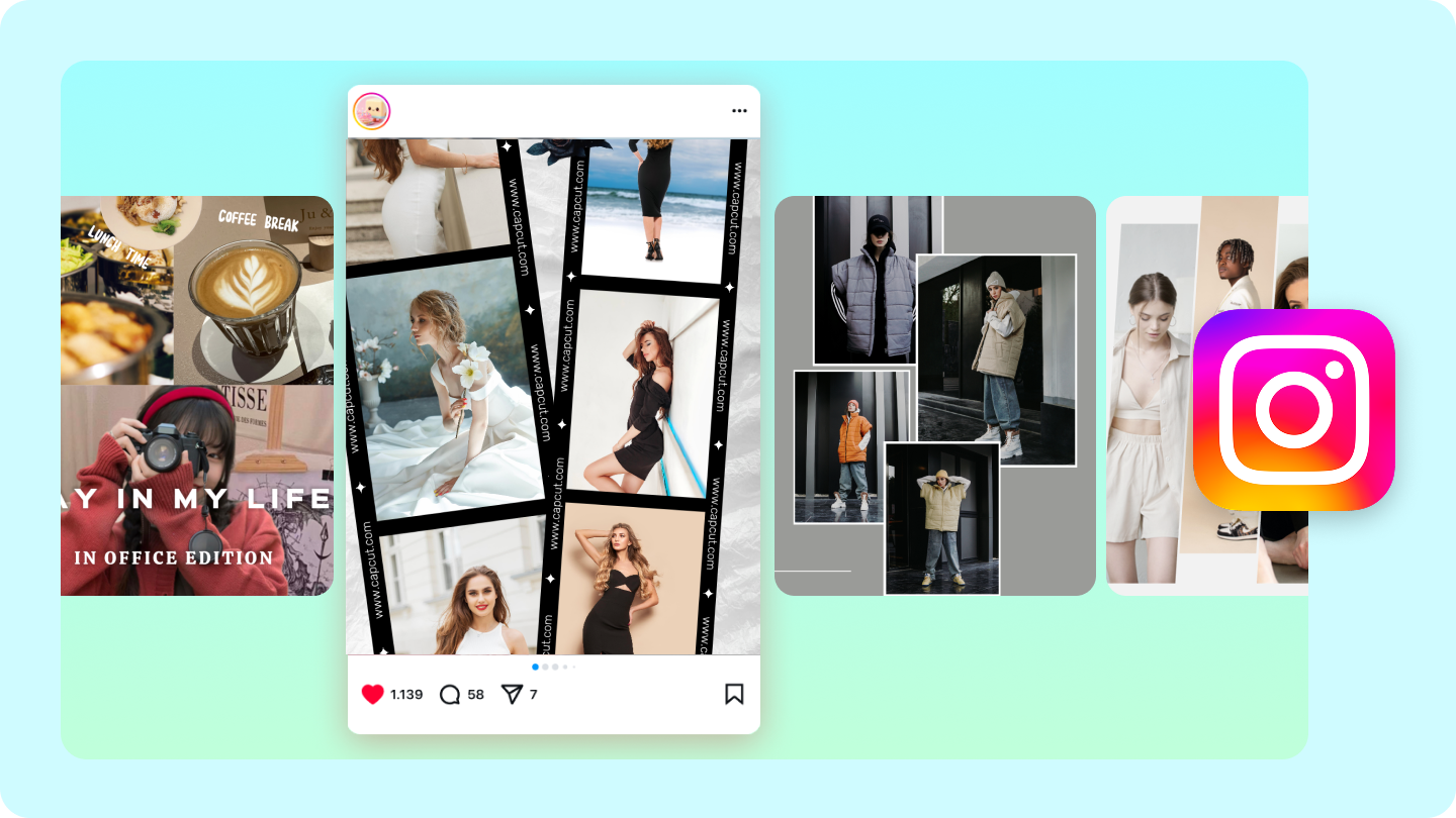 instagram montage photo