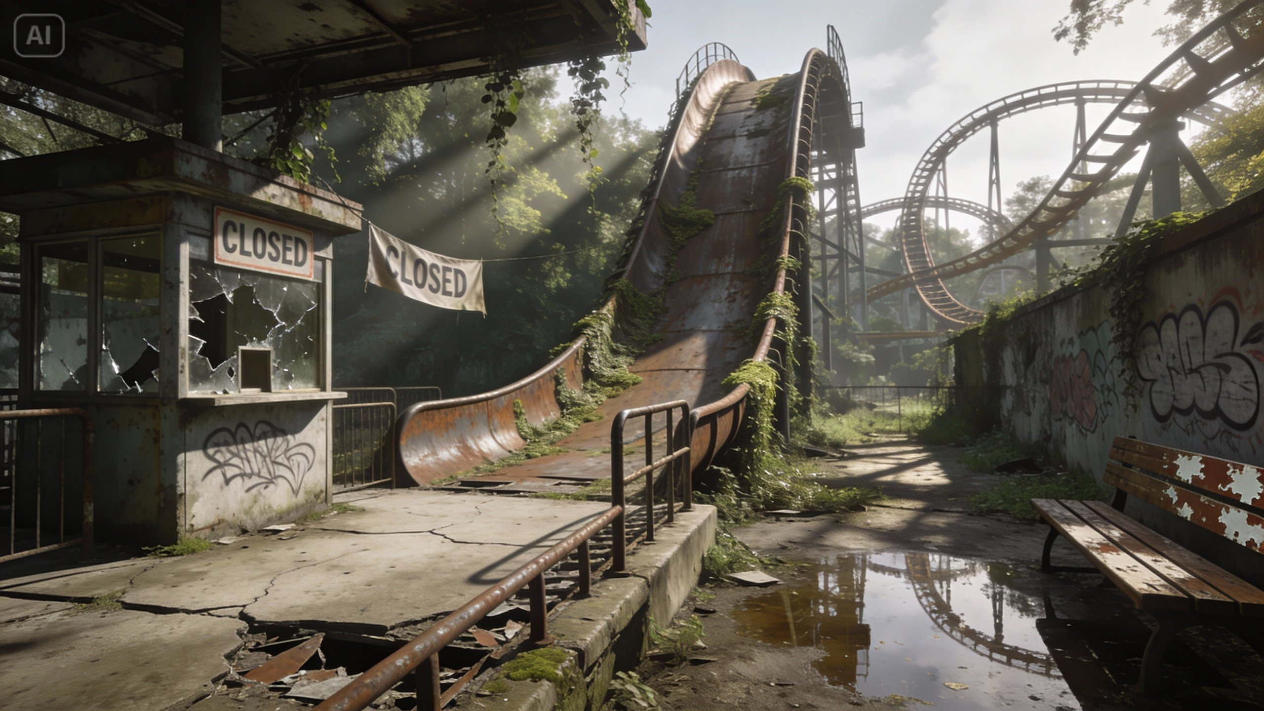 Parcuri tematice uitate