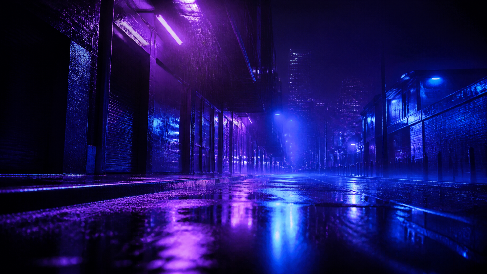 Neon Ultraviolet Glow Effect original 16:9 effect visual 2