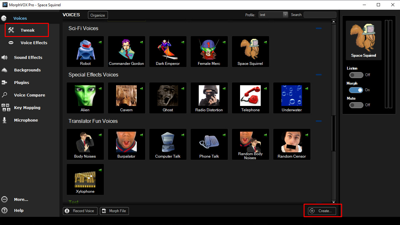 Using MorphVOX voice changer for Roblox