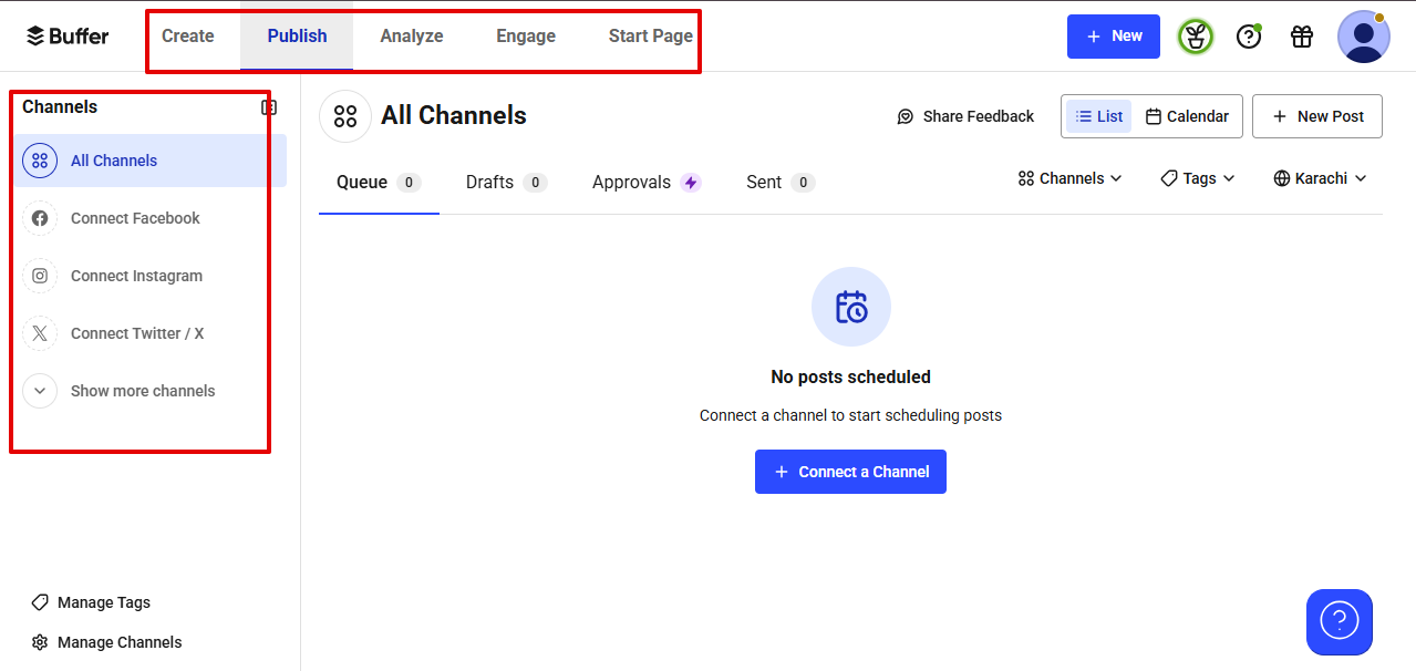 Buffer AI productivity tool