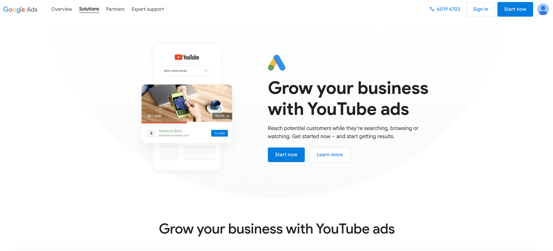 how to create an ad on YouTube