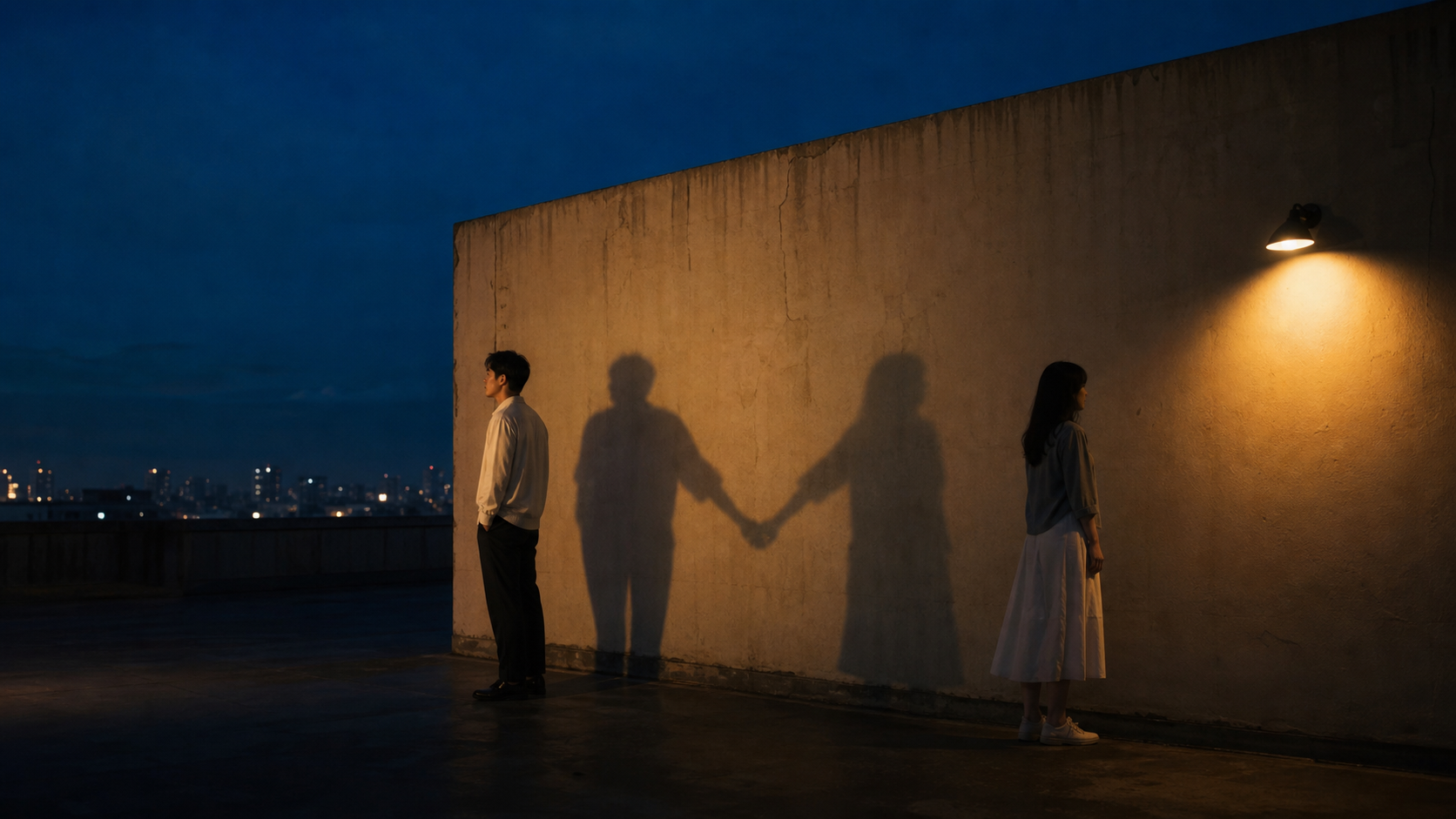 Shadow Hand-Holding AI Photo prompt result 5