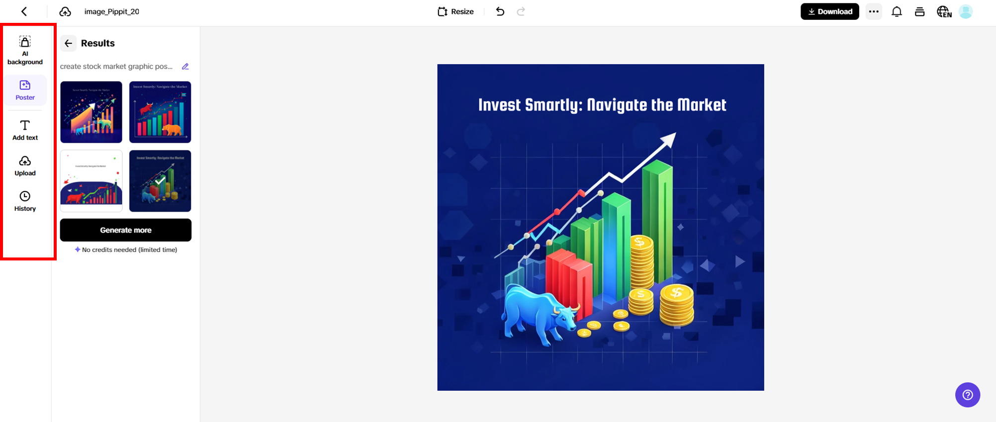 Customize your poster