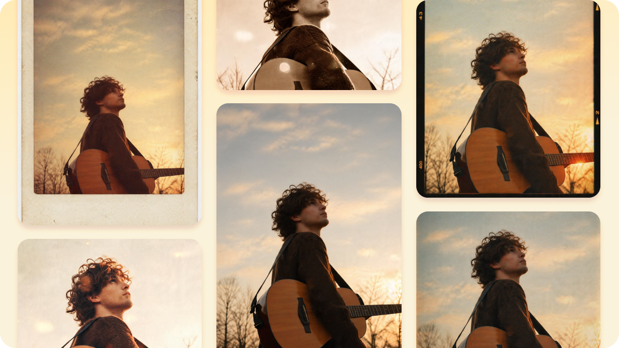 Generate multiple vintage styles with an AI Agent
