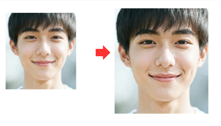 クリエイティブアップスケール