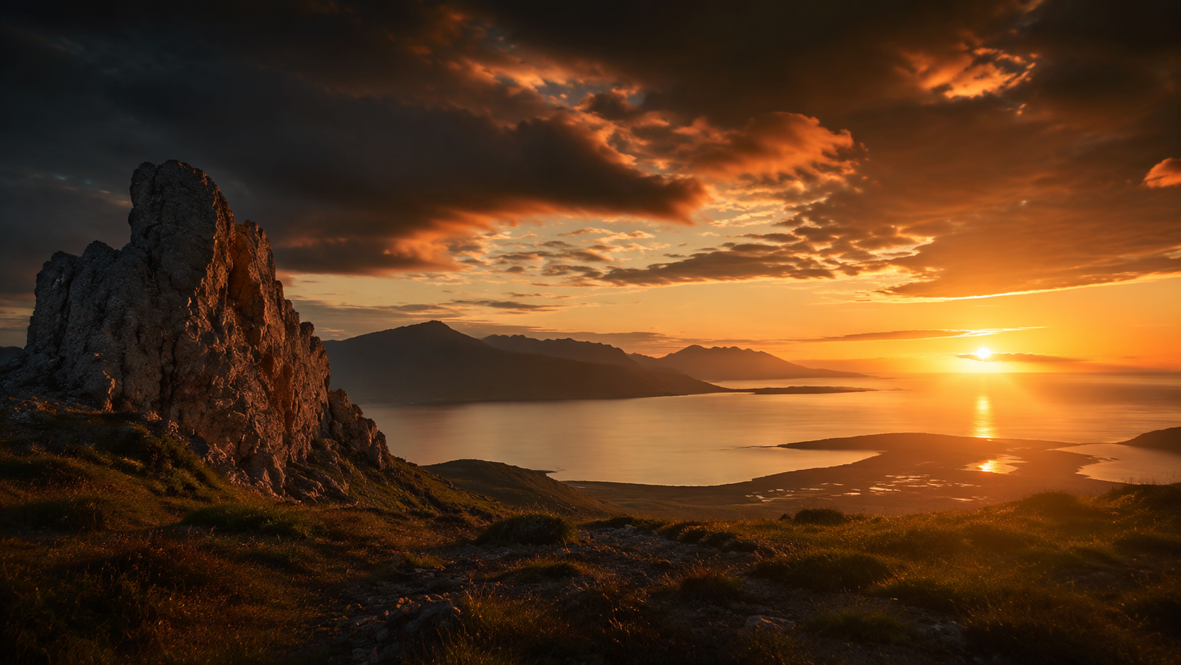Dreamina AI Color Grading Aufforderungen Prompt Beispiel 3: Moody Film Landscape