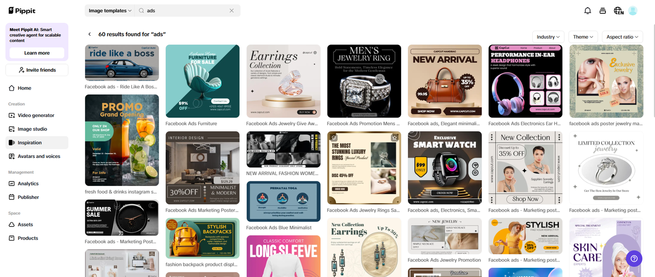 Customizable templates