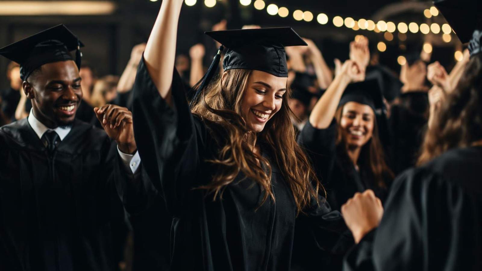 graduation dance video generator prompt cover 1 in 4:3