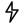 Linear icon: lightning speed for instant AI generation.