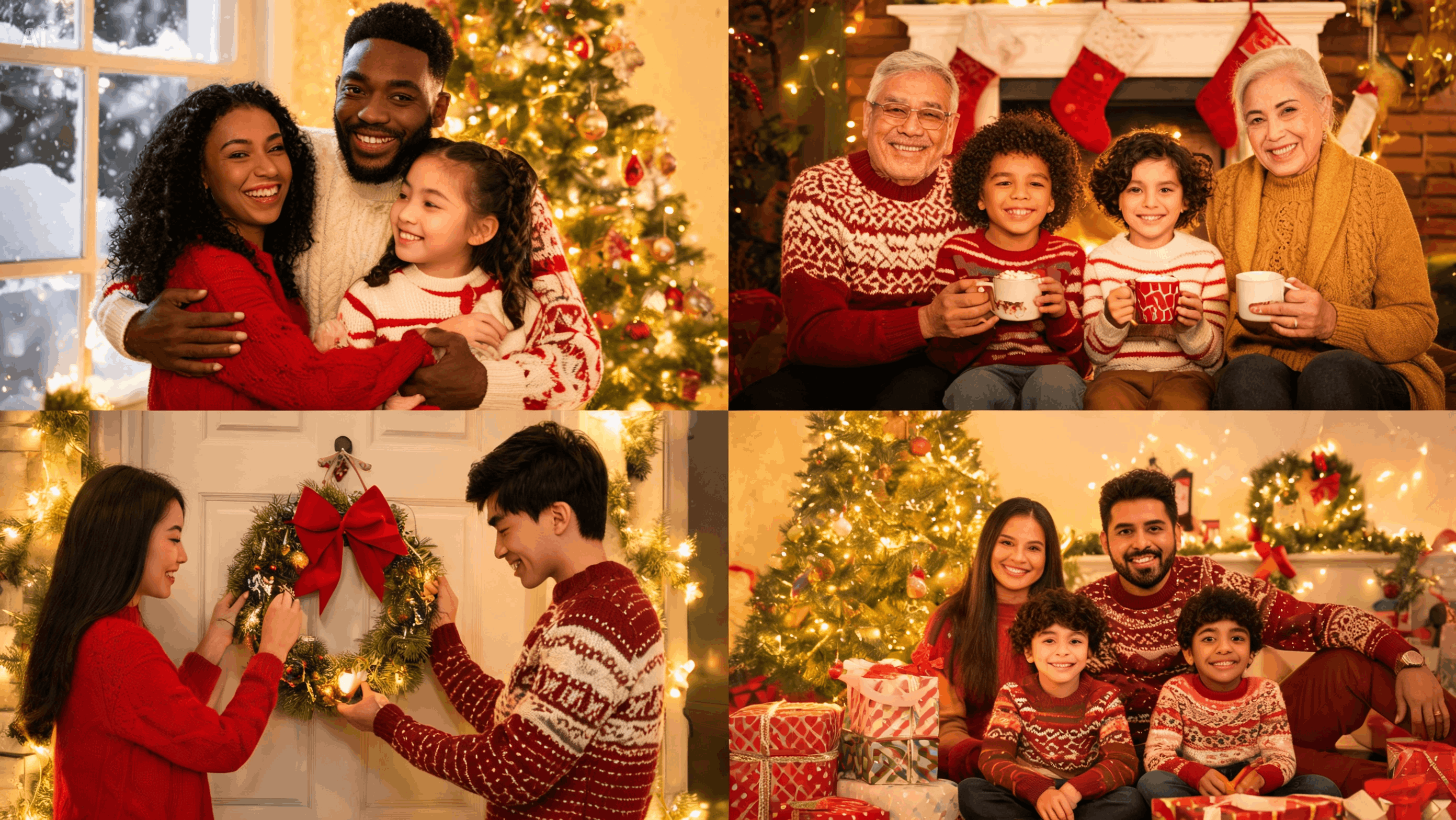 Match Multiple Images With A Consistent Holiday Look