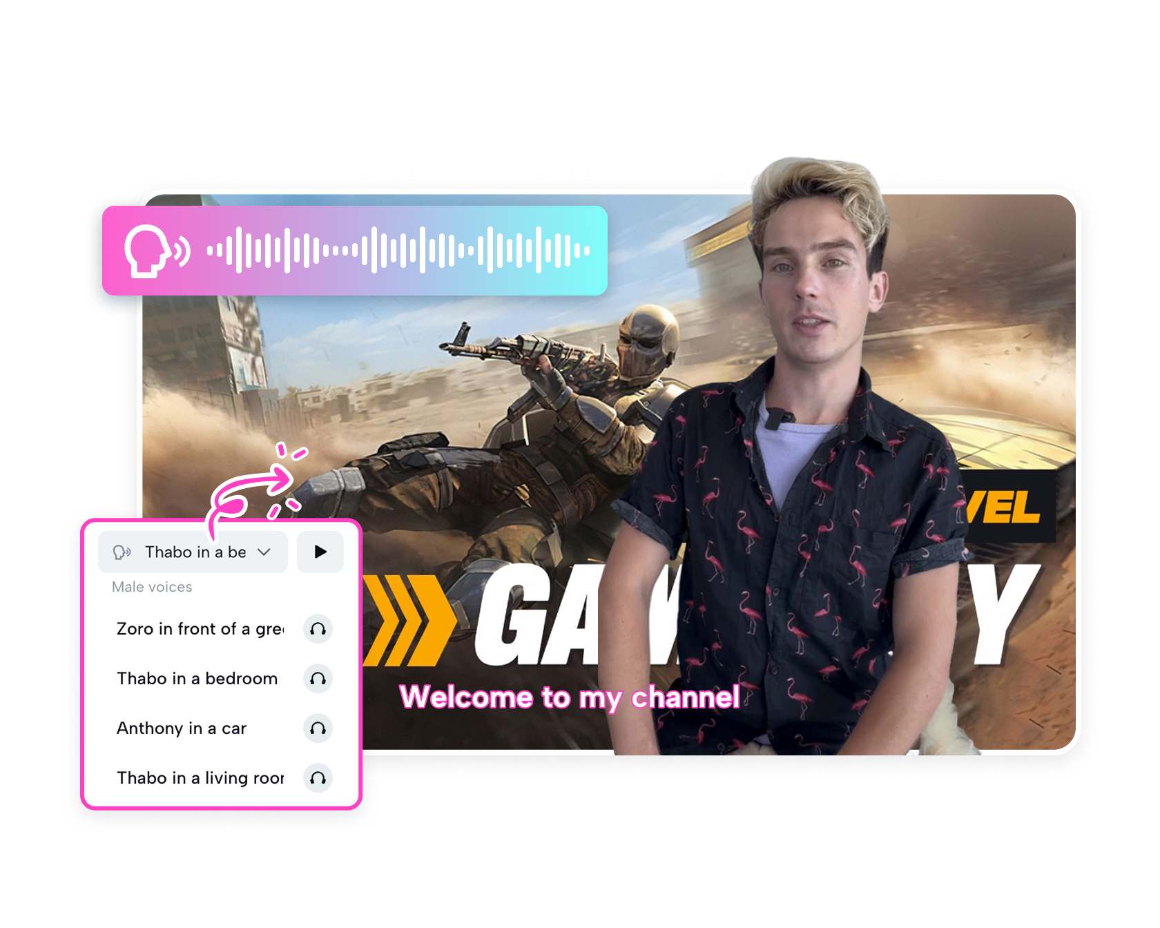 animé parlant