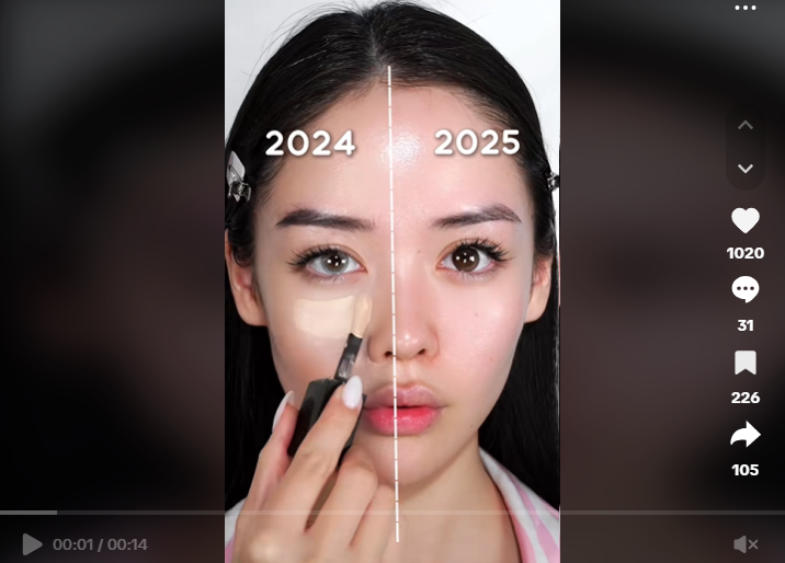 Estilos de maquiagem em 2025