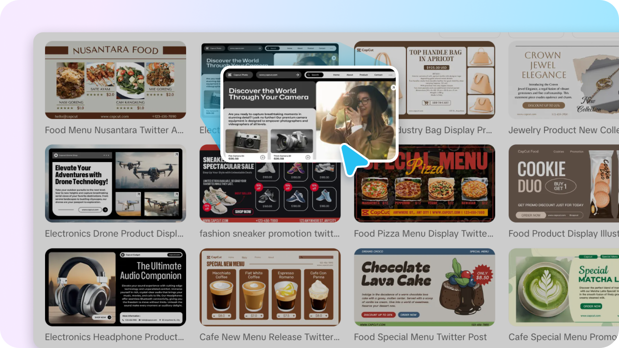 X ad templates