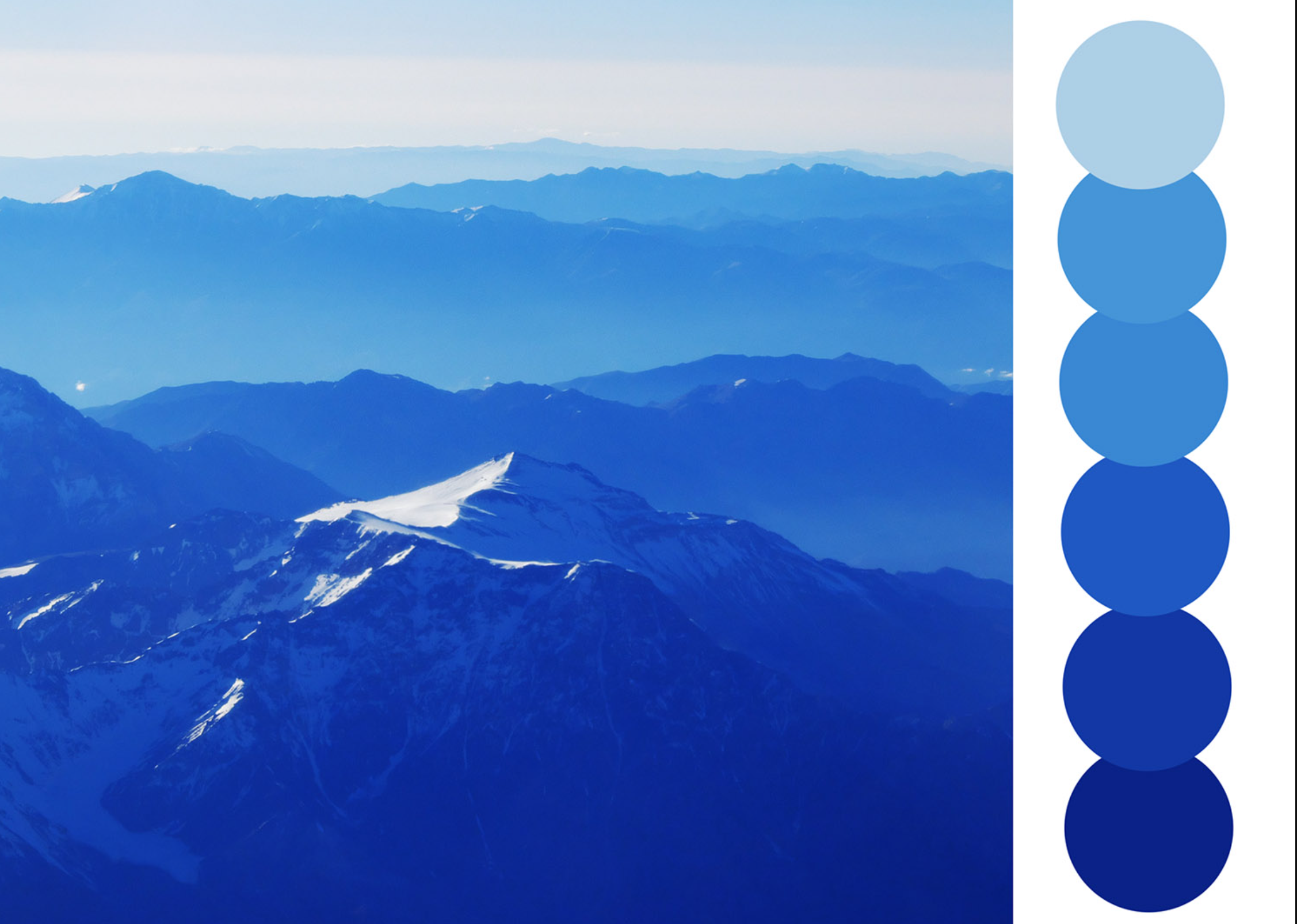 Create atmospheric perspective in photography-Color guide design