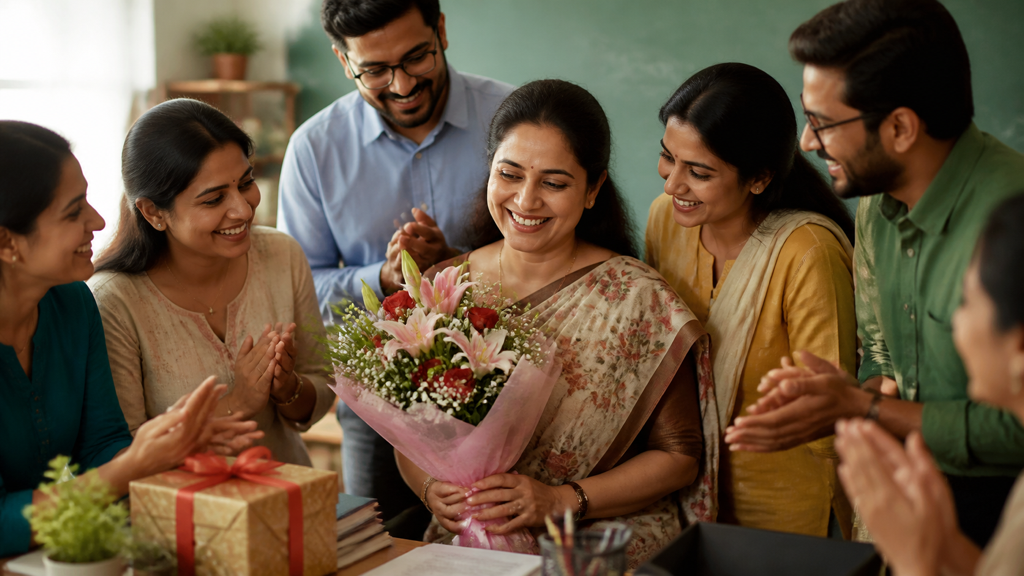 Teachers Day Video Maker prompt 3 original 16:9 visual