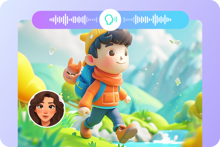 Animated character voiceovers