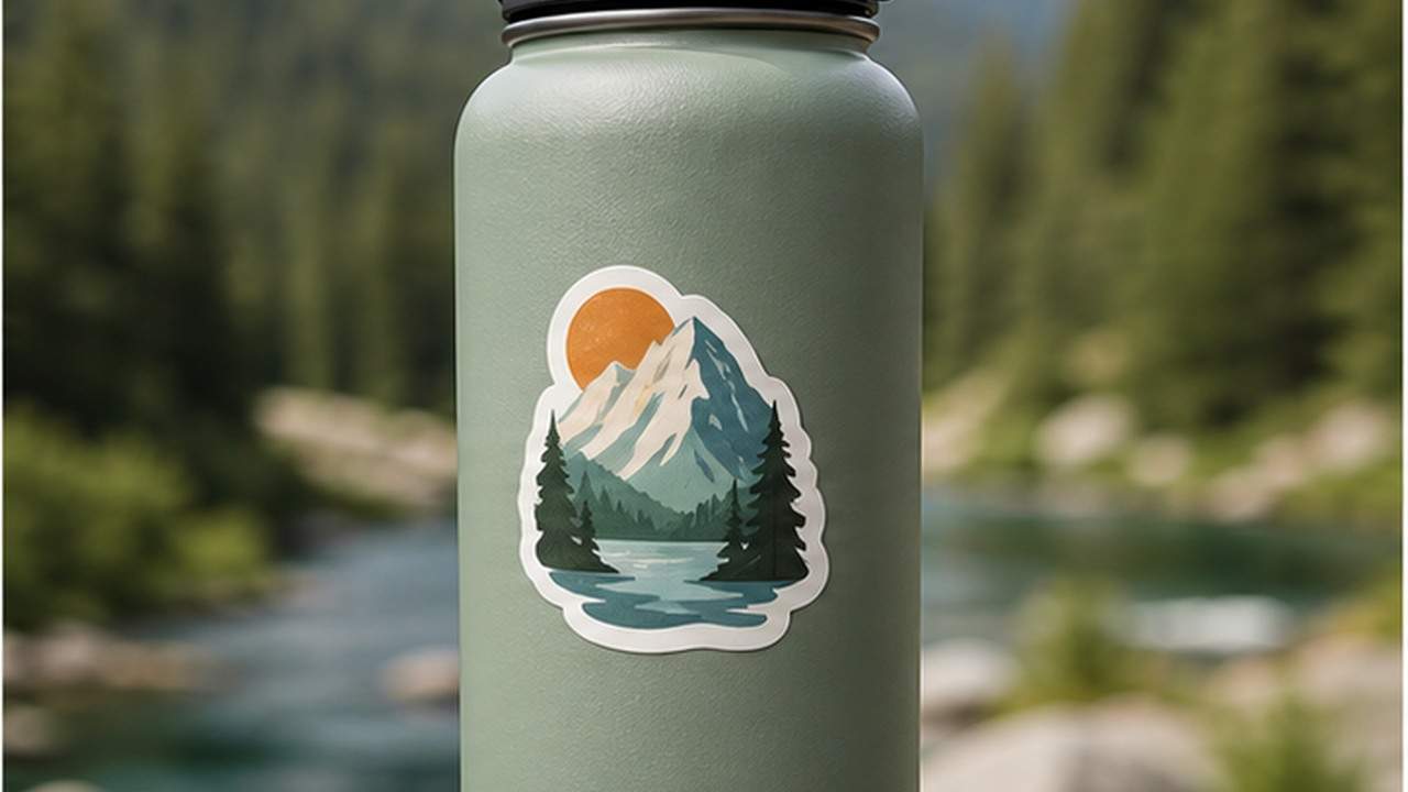 Sticker Mockup prompt result 2