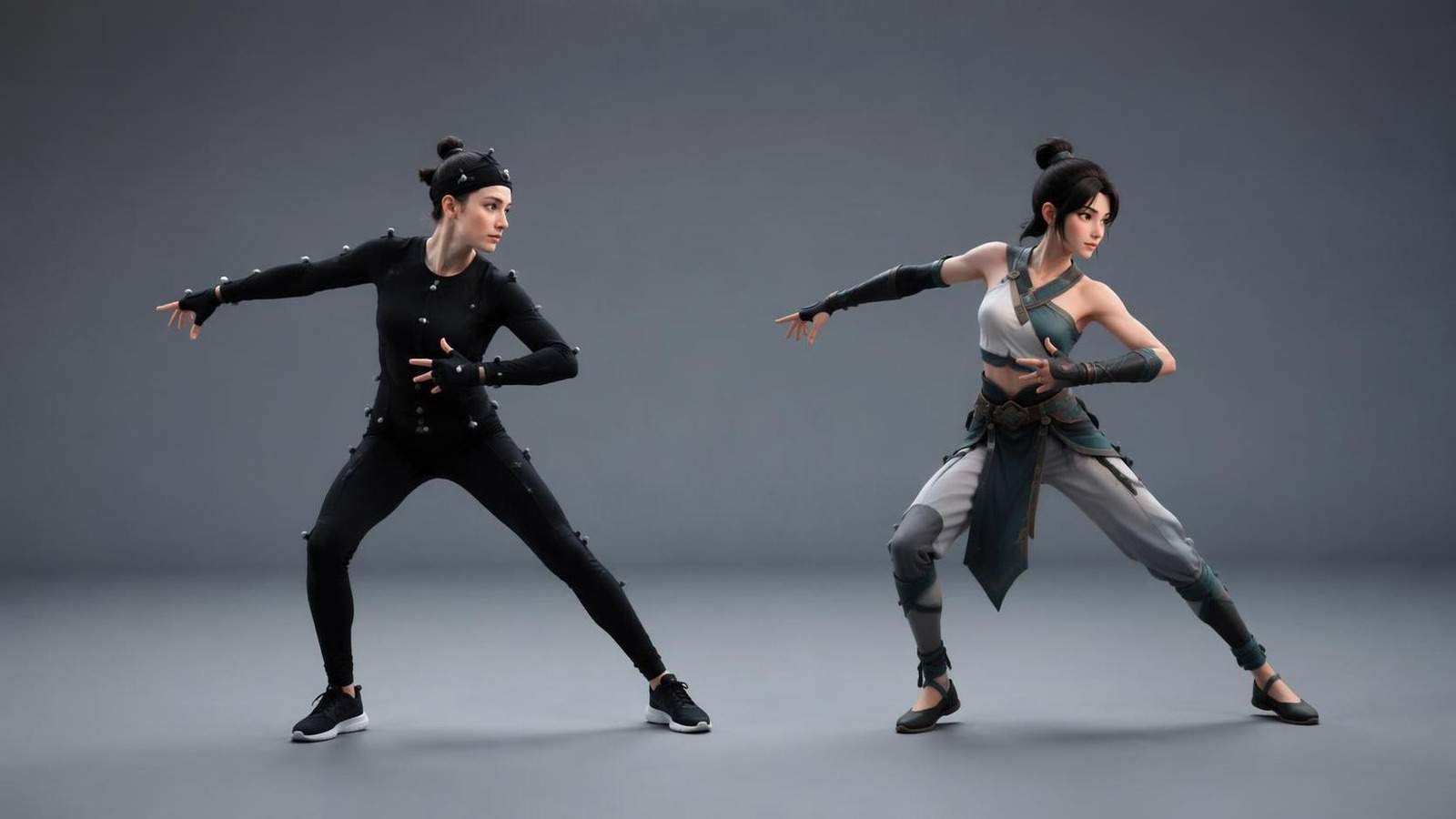 body motion transfer AI template cover
