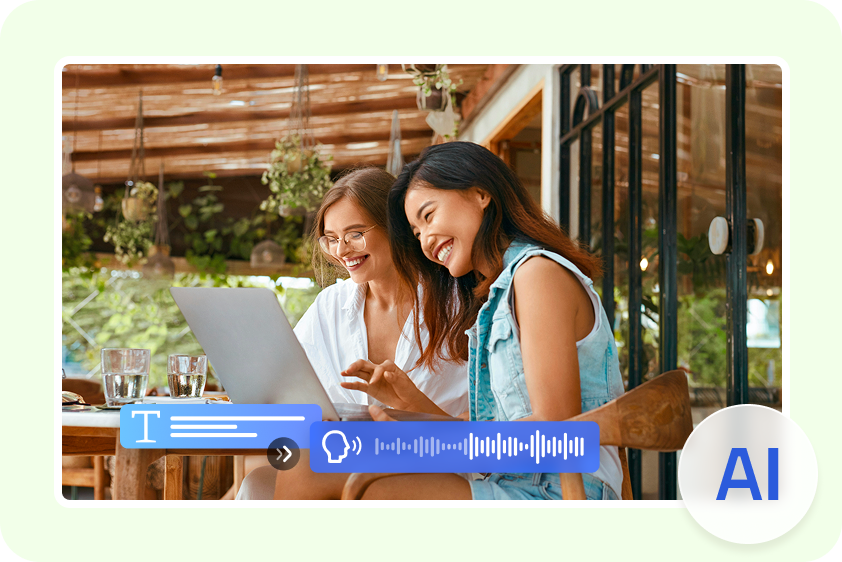 Generate different voices without recording equipment using CapCut's AI audio generator