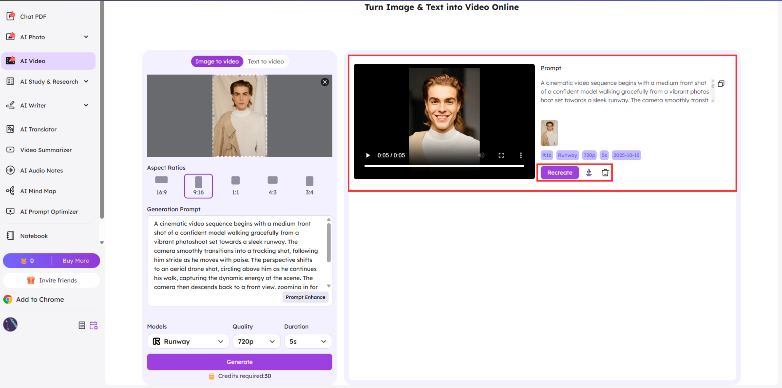 Download your video