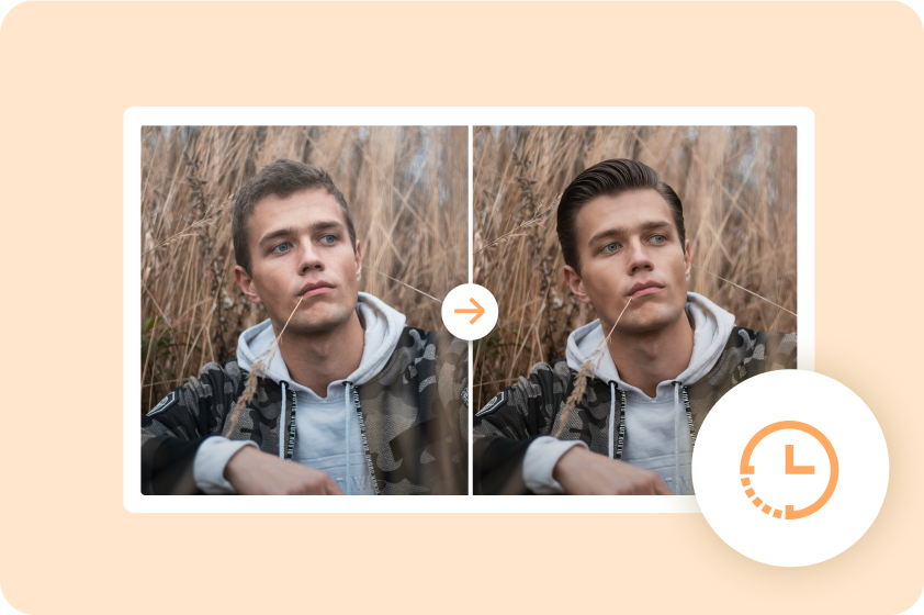 Simple at mabilis na pagbabago ng gupit