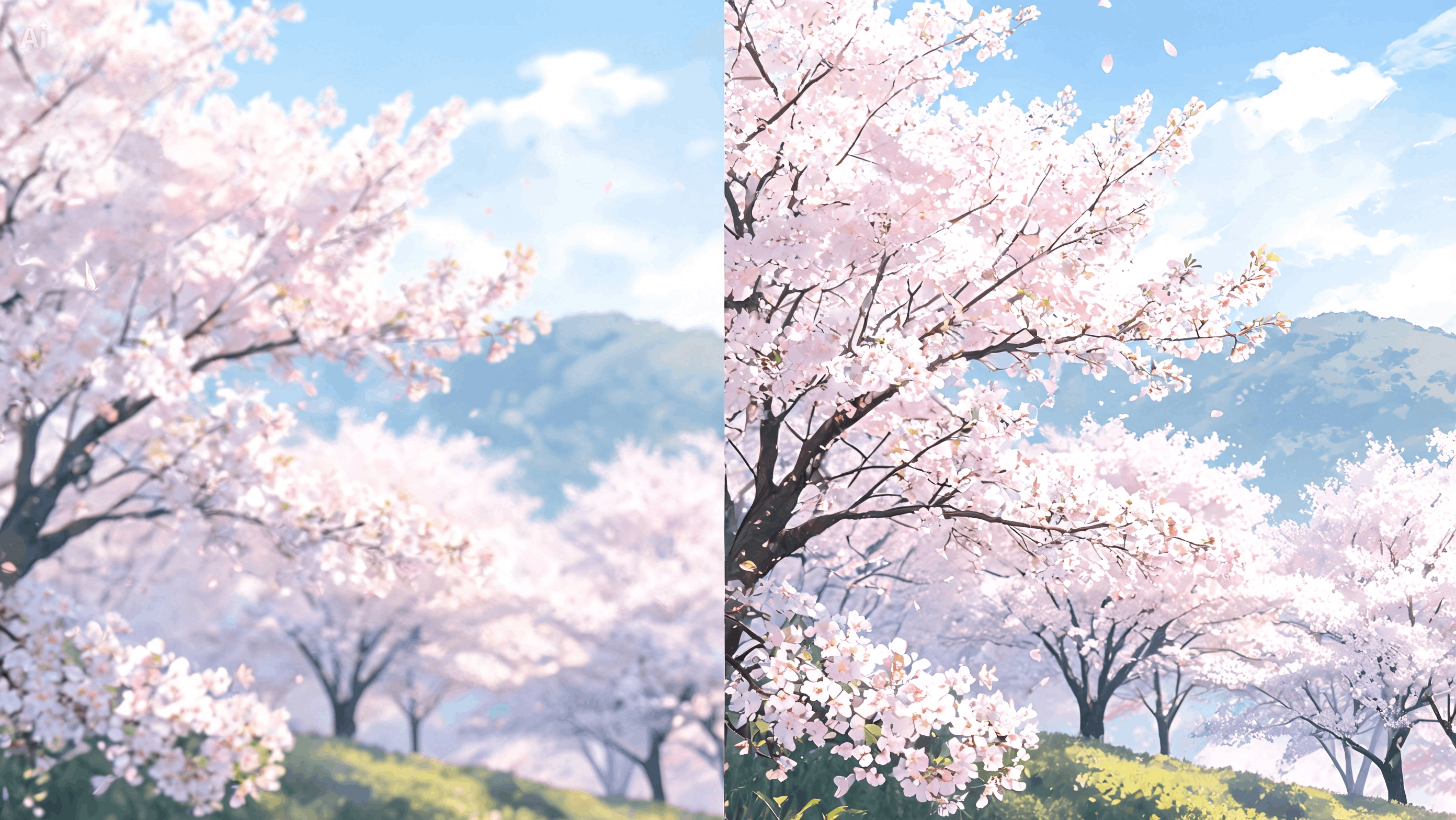 Compare scaled versions for different outputs