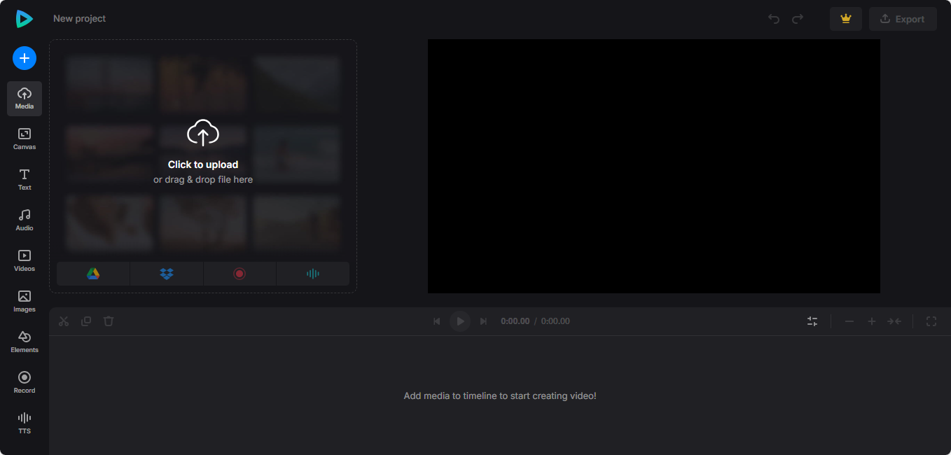 Upload your image sequence