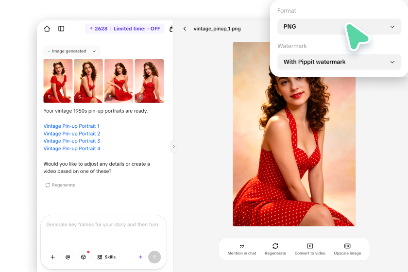 Step 3: Export your image