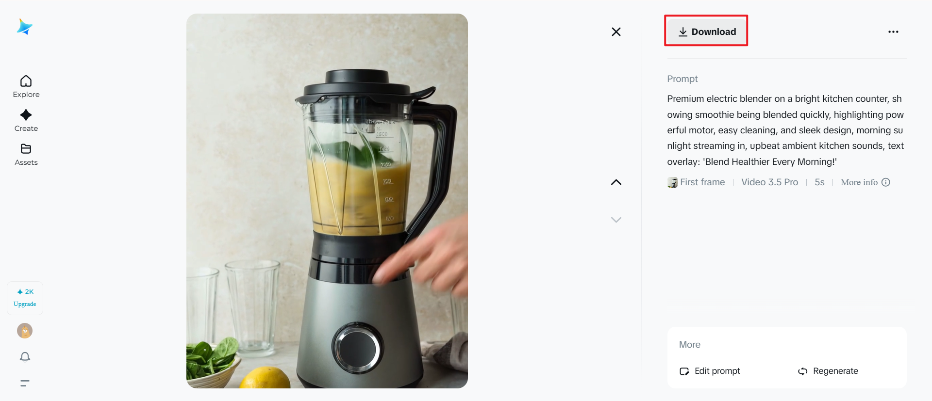 Trabalhos Amazon ads video generator: