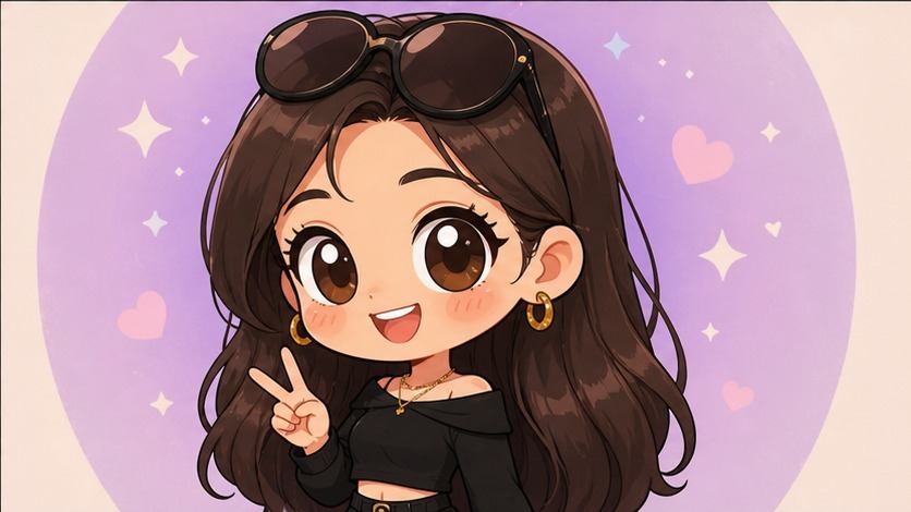 프롬프트 본 만화 소녀 예 4