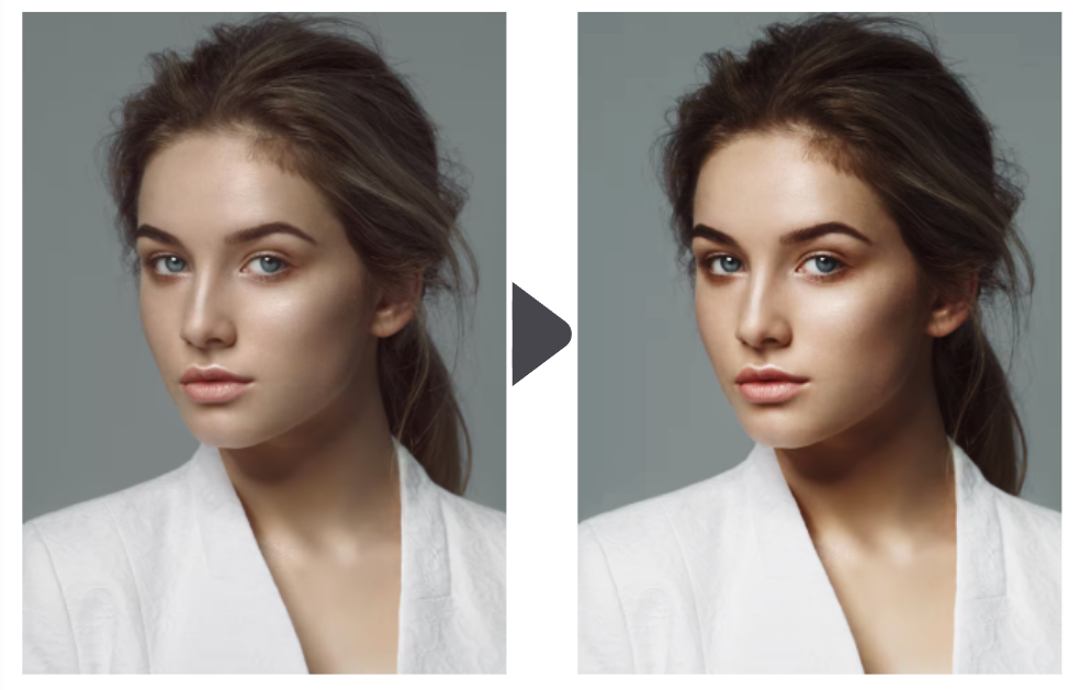 Contrast in portrait photography