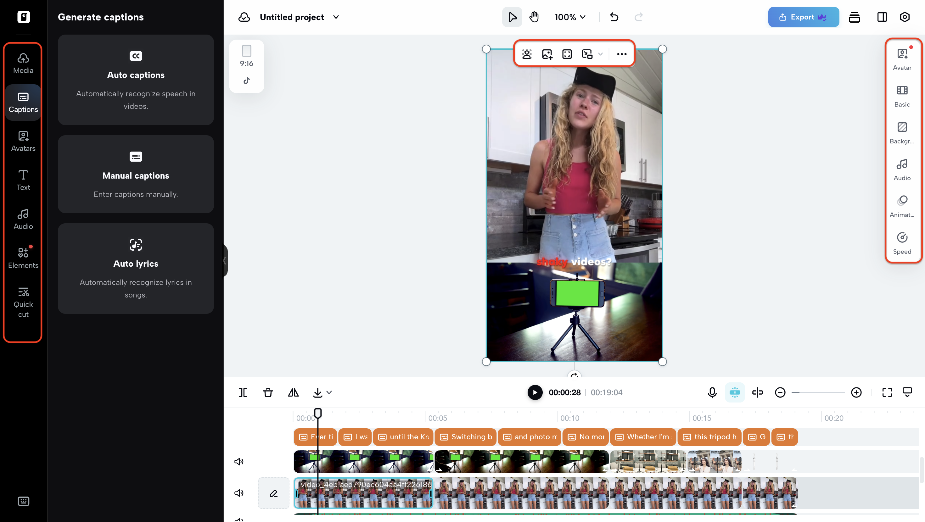 Edit more for more controls