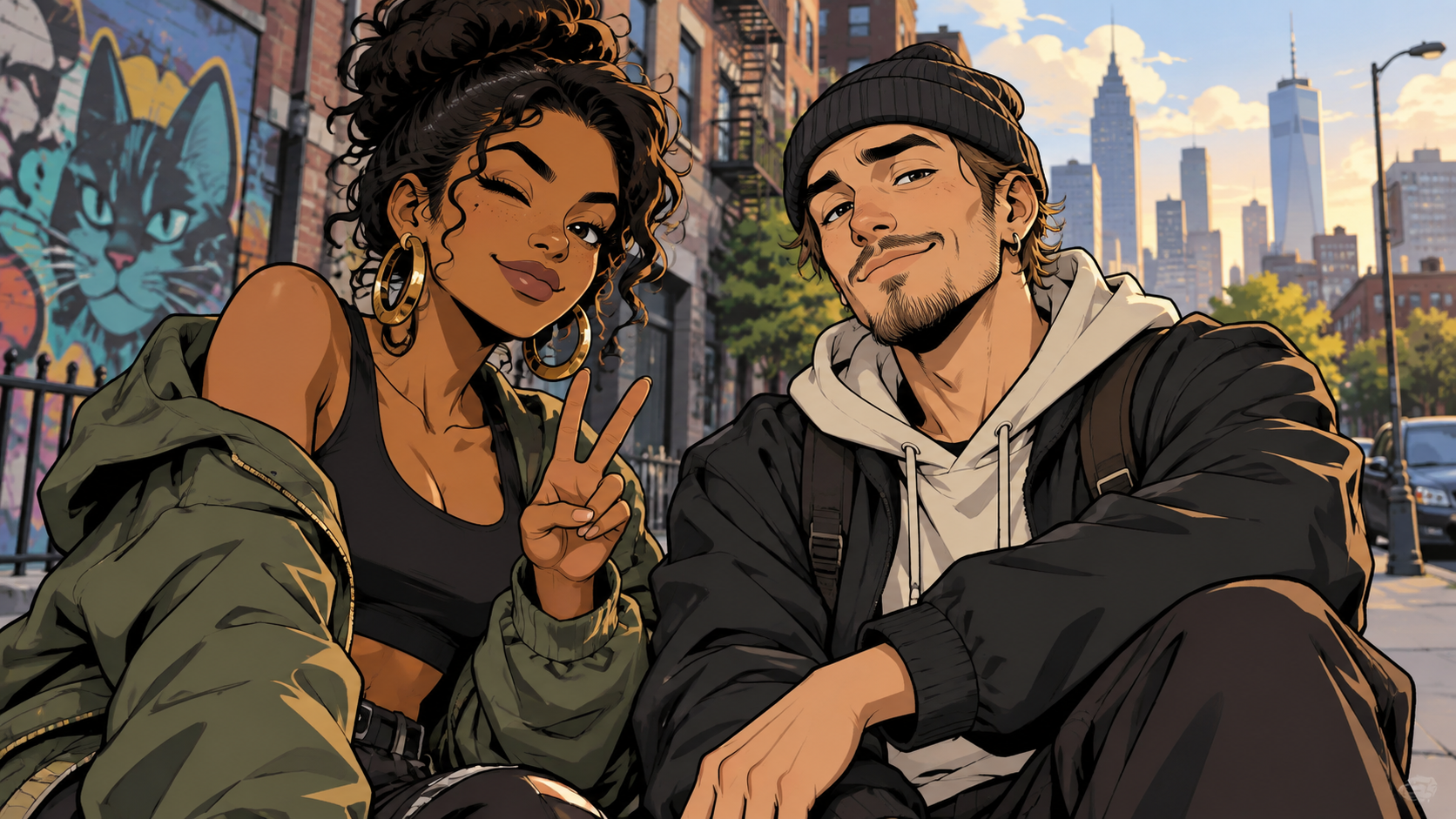 Boondocks AI filter example 3