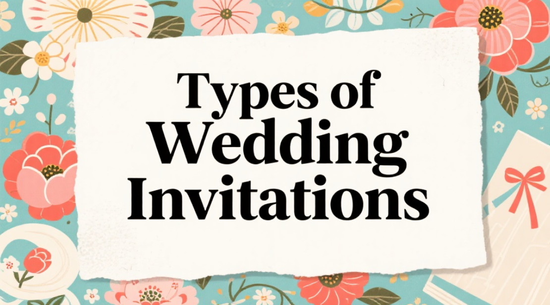 Wedding invitation types