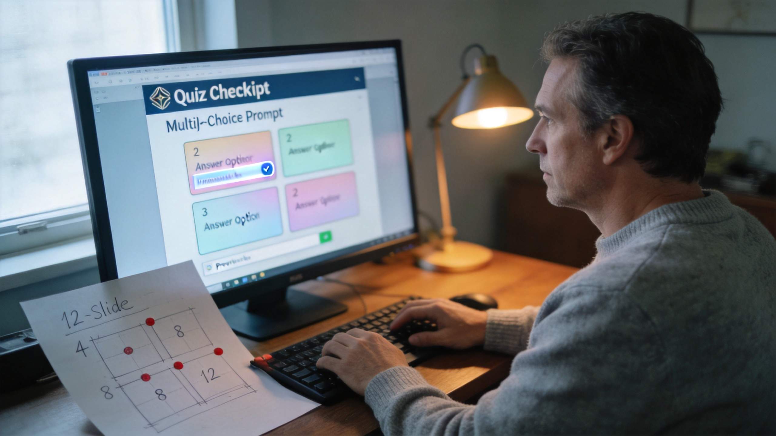 Creating Educational Slideshows With Embedded Quiz Questions