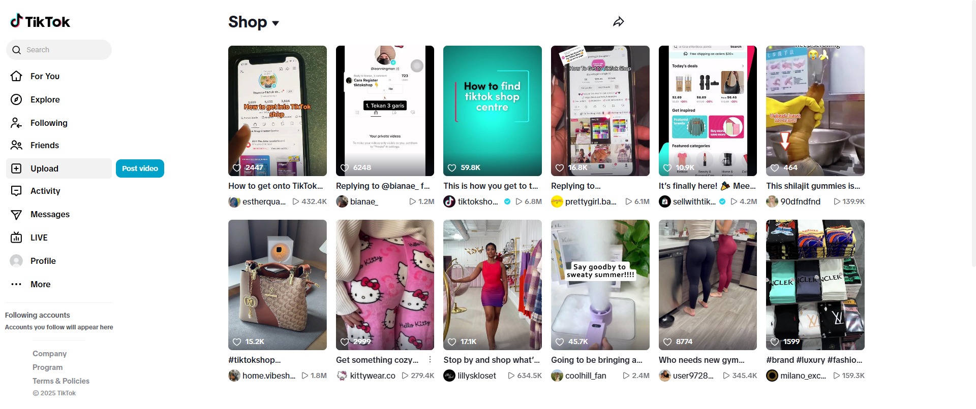 The TikTok Shop